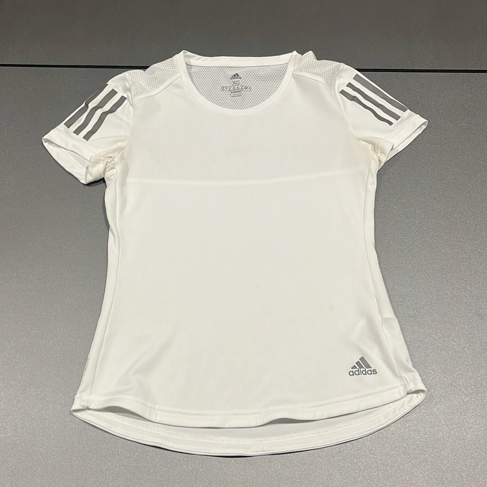 White Workout Tee